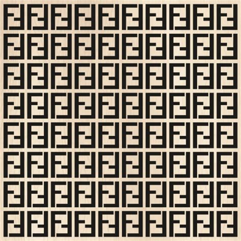 fendi pattern png.